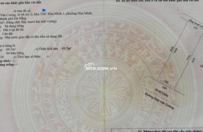 bán nhà cấp 4 gác lững Giáp Văn Cương - P Hoà Khánh - Đà Nẵng